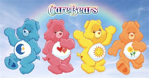 Vintage Care Bears Cousins Paper Tablecloth Tablecover. . Original care bears 1980s